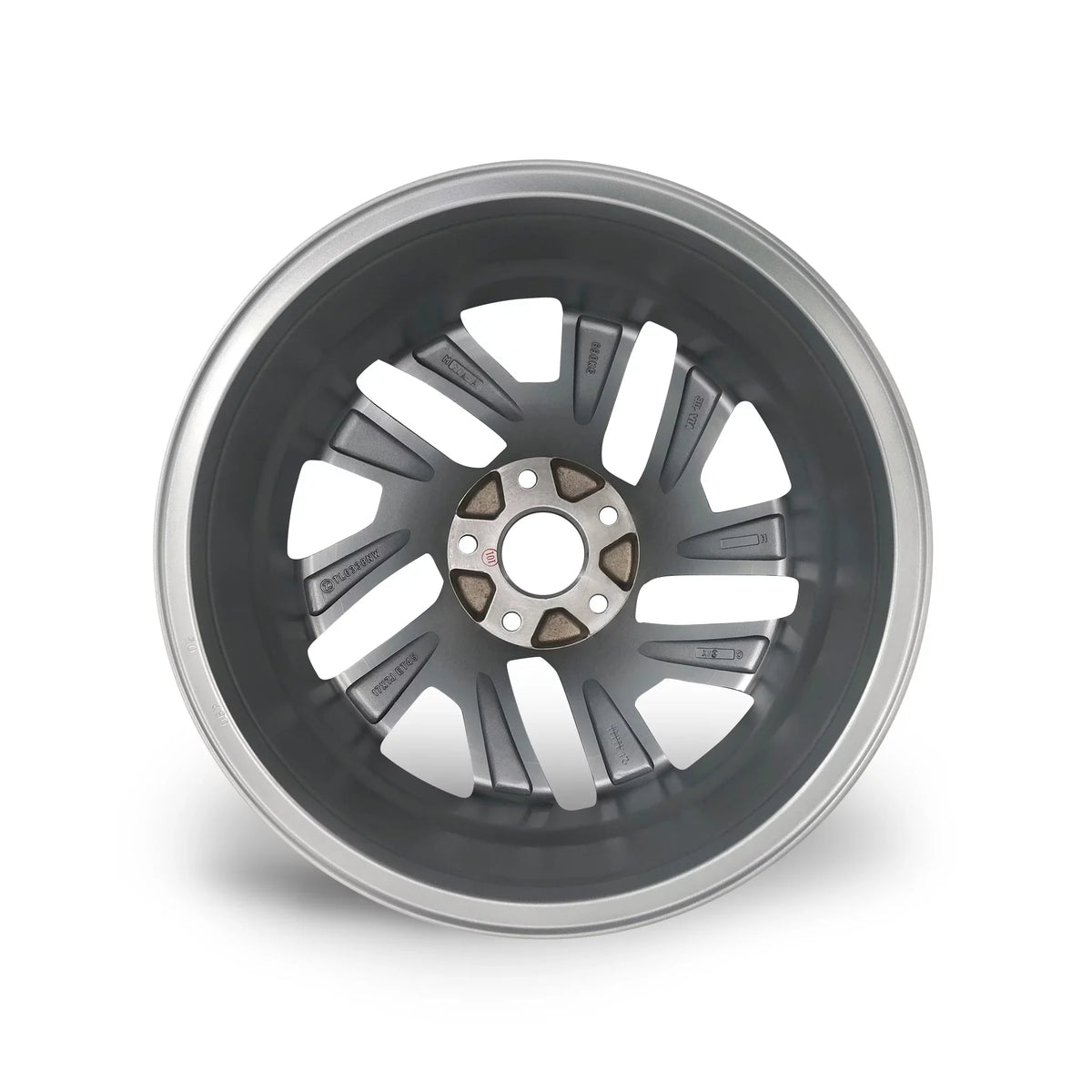 Velospinner Alloy 17" x 7" Automotive Rim Brand New Single Silver Wheel for Honda - 2015, 2016 Twisted spoke  Quality Replacement 64069A