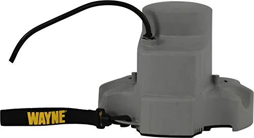 Wayne  57735- 1/4  Automatic Pool Cover Pump with Magnetic Float  and 25  Pull-to-Shore Rope, Gray