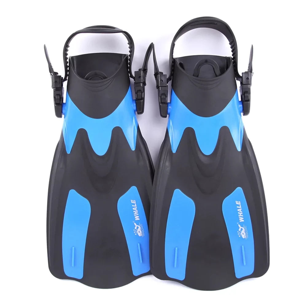 Adjustable Heel Swim Fins Perfect for Snorkeling and Water