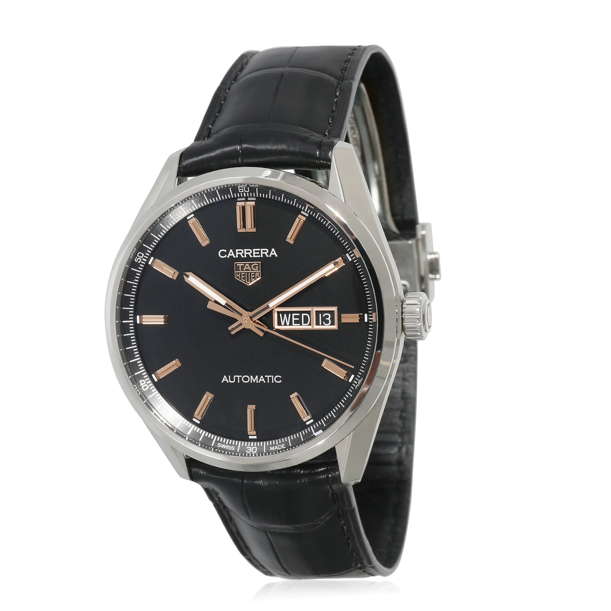 Tag Heuer Carrera . Men's Watch in  Stainless Steel Pre-Owned