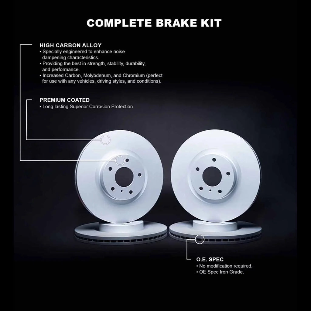 Concepts Wdpn2 74014  Concepts Brake Rotor Carbon Coated Fits select: 2011-2014   , 2013