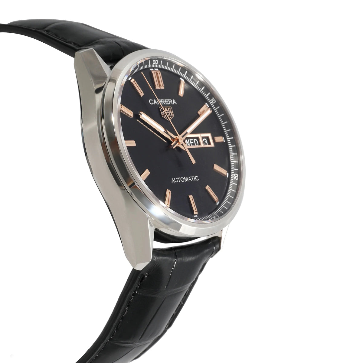 Tag Heuer Carrera . Men's Watch in  Stainless Steel Pre-Owned