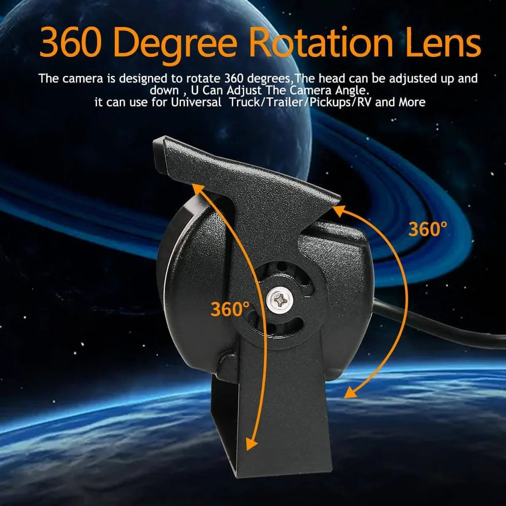 Car Rear View Reverse Backup Camera with 18  Night Vision, Waterproof  Parking Backup Camera for Bus Truck