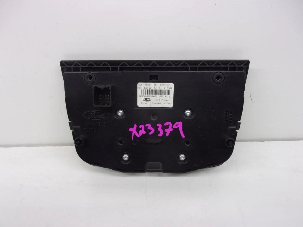 Pre-Owned 2017-2019 Ford Escape Sony Radio Control Panel  -18K811-  (Good)