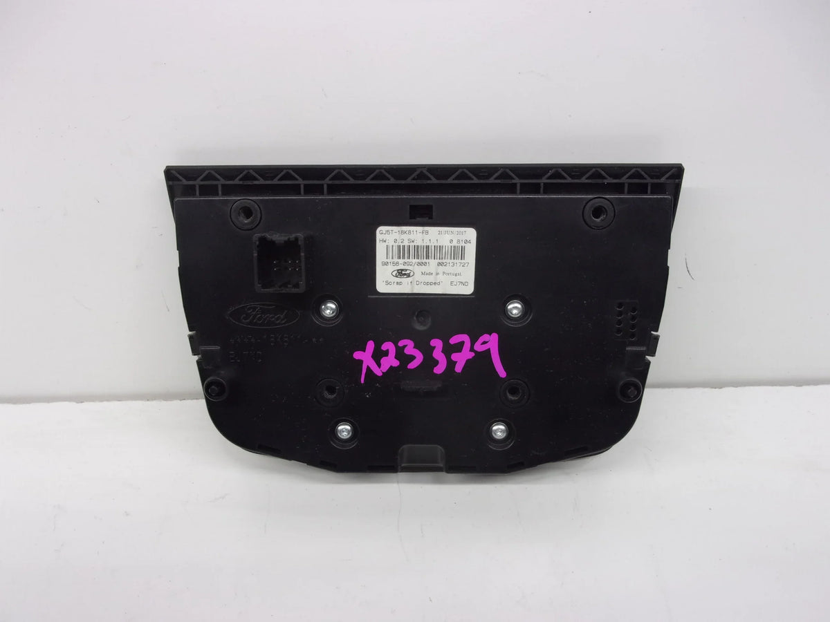 Pre-Owned 2017-2019 Ford Escape Sony Radio Control Panel  -18K811-  (Good)