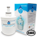 4-Pack Replacement for Samsung  Refrigerator Water Filter - Compatible with Samsung -00003G, Samsung -00003B, Samsung -00003A Fridge Water Filter Cartridge