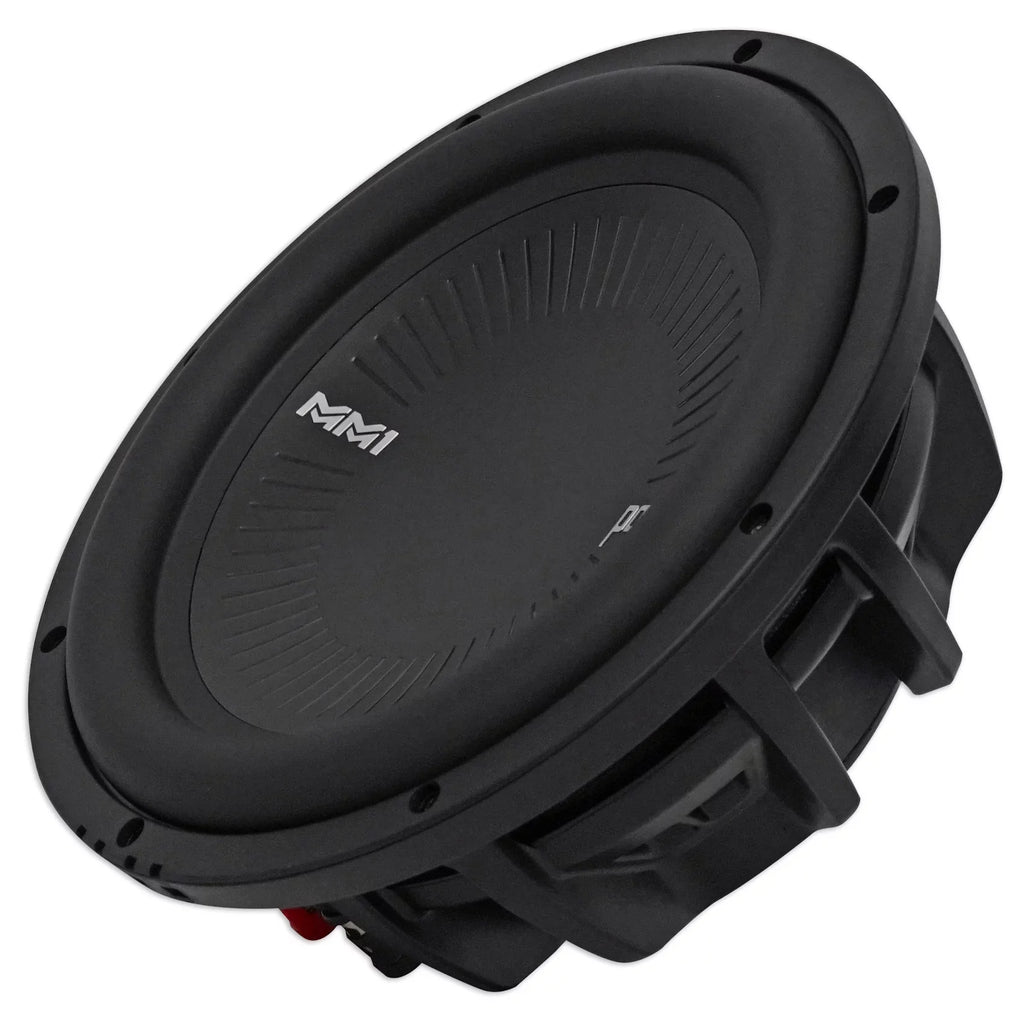 (2) Polk Audio  10” 2400w Car Audio Subwoofers+Vented Sub Box Enclosure