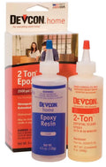 Two Bottles of Devcon 2-Ton Epoxy Jewelry Making Resin Hardener for Metals Wood Glass Ceramics Bonding Adhesive Glue - -735.90