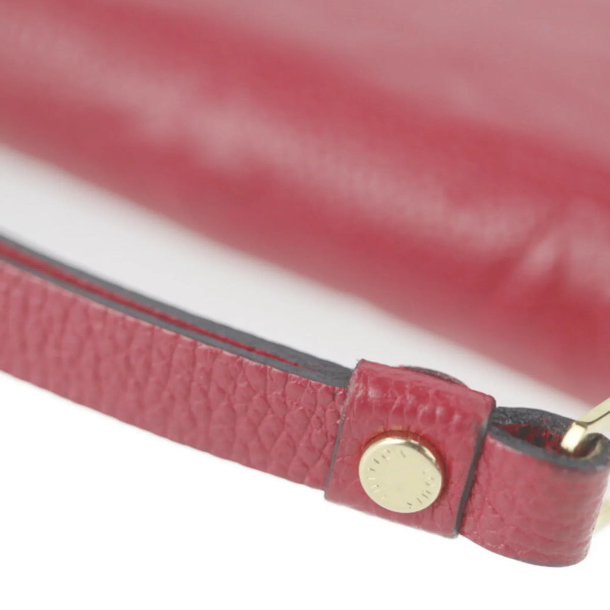Pre-Owned   Louis Vuitton Zippy Wallet Long  Monogram Implant Cerise Zip Around Round Zipper (Good)
