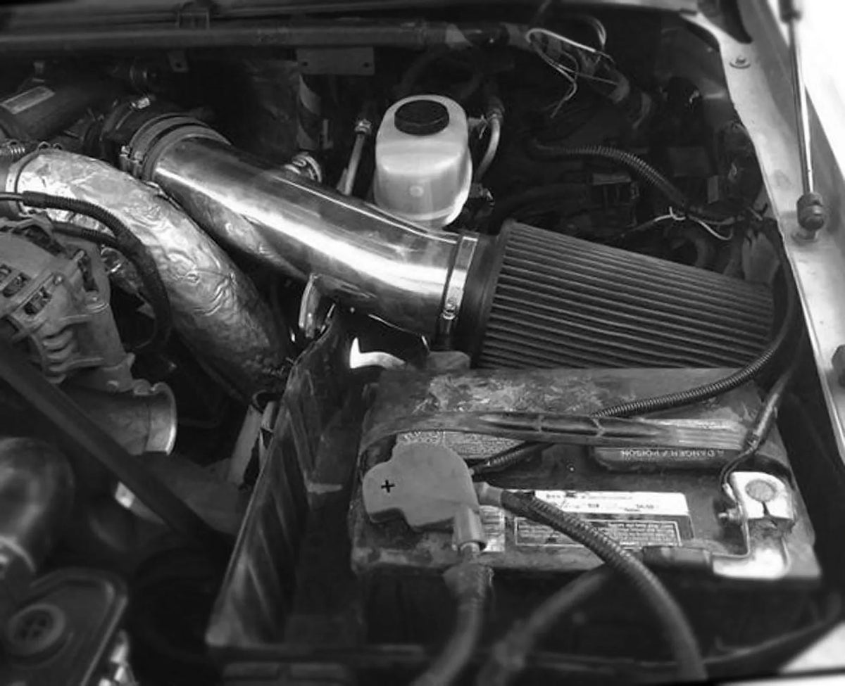 1999 2000 2001 2002 2003 Ford Excursion -250 -350 Super Duty 7.3 7.3L  Diesel  Turbocharged Engine Air Intake Kit + Filter ()