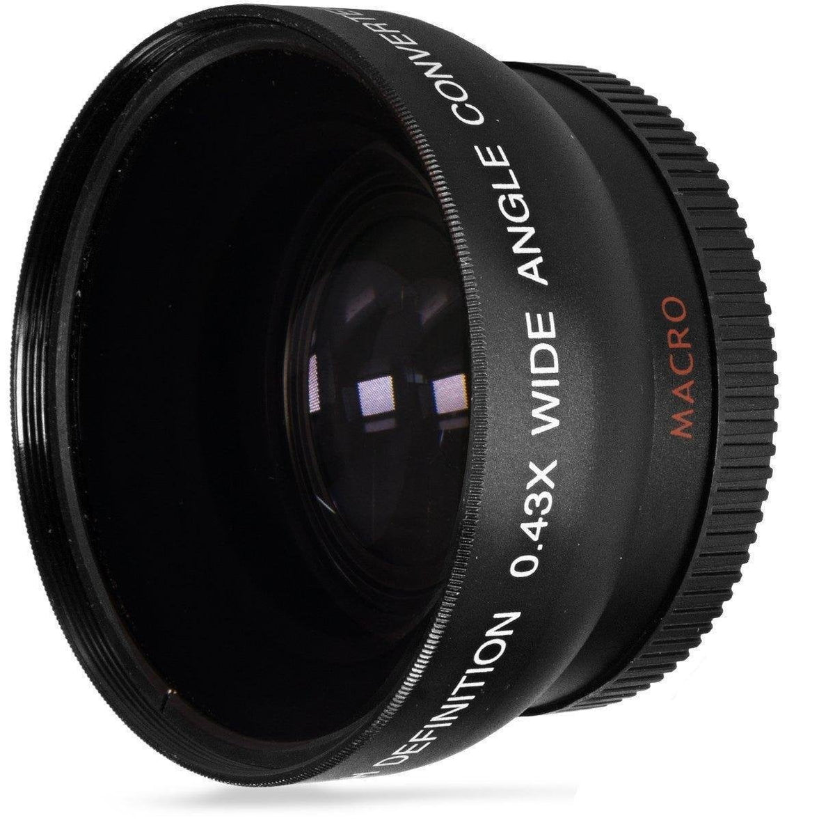 Hi-Def 2-Pc Lens Kit Telephoto & Wide Angle Lens Set For Panasonic Lumix - (58mm Size Compatible)